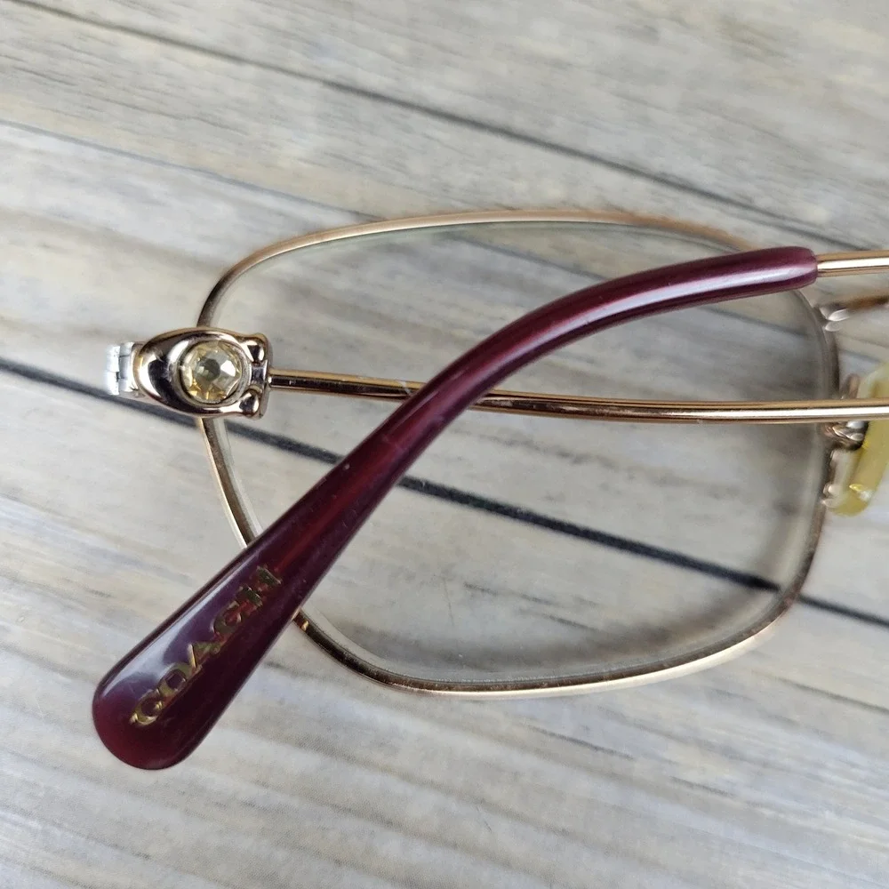 Coach Eyeglasses Frames HC 5103B Maxima 9331 Rose Gold Metal Womens 52-17-140